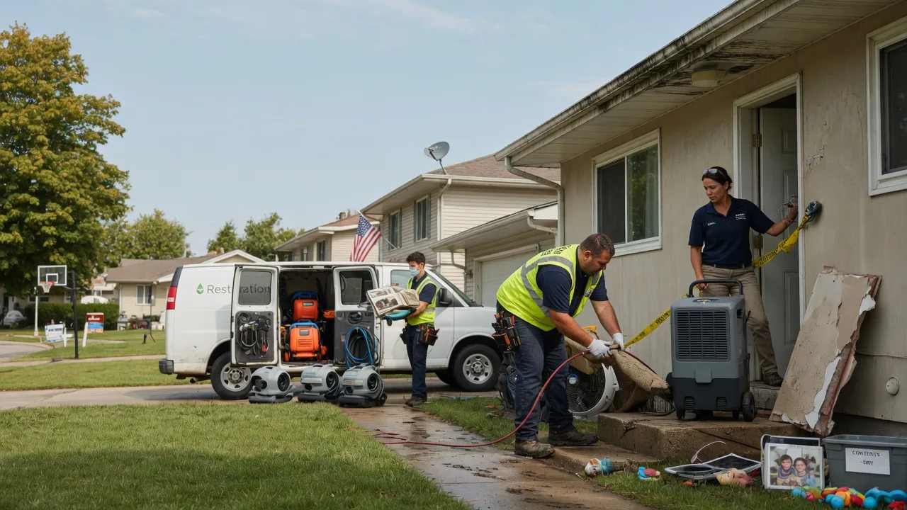 Water Damage Restoration in Sinking Spring, OH near me